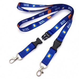 Custom Breakaway Lanyards With <b>ID</b> <b>Holder</b> Badge Promotional Blank Lanyards for Campus Business Tradeshows - Product Image 5