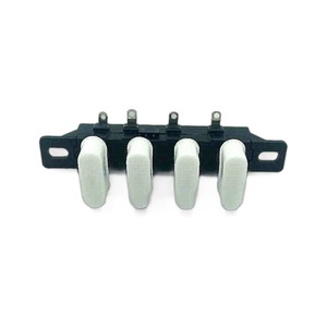 Interruptor de ventilador de 4 teclas y 3 velocidades estilo piano con dimensiones para piezas de ventiladores de mesa y de pie - Product Image 3