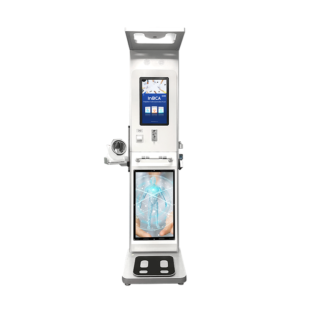 OEM Customizable Self-Service Health Check Kiosk for Hospitals Multi-Function Height Weight Analyzer 1g Accuracy Supports ODM