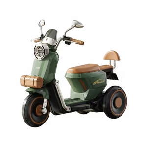 Voiture électrique pour enfants, moto électrique, vélo électrique, tricycle pour bébé, deux places, jouet à roulettes - Product Image 3