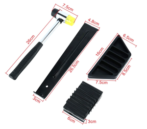 Kit de Instalación de Pisos Laminados K-019 de 33 Piezas con Bloque de Impacto, Barra de Tracción, Martillo y 30 Espaciadores - Product Image 4