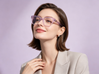 Personnalisation de lunettes de vue en acétate haut de gamme avec ornements, montures optiques et verres pour usage quotidien, OEM/ODM