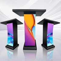 Pantalla LED Digital Inteligente Multimedia Personalizada para Podio, con Paso de Píxeles P1.86 para Interiores y Frecuencia de Actualización de 3840Hz, en Oferta