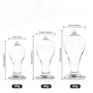 Tappo anale di vendita calda per le <span class=keywords><strong>donne</strong></span> trasparente masturbazione voyeurismo dilatazione anale dispositivo per adulti prodotto produttore - Product Image 1