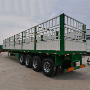 3-4-Achsen Schwerlast-Viehanhänger Tiertransport Rindertransporter Stake-Cargo-Sattelauflieger - Product Image 5