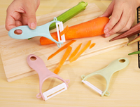Hot Verkoop Keuken Huishoudelijke Artikelen Gadgets Groenten Fruit Aardappelen Appelgereedschap Multifunctionele Roterende Messen Dunschiller