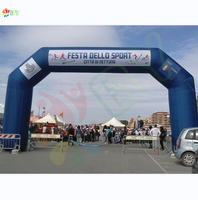 Arche publicitaire gonflable sur mesure, arches de départ et d'arrivée, arche gonflable pour événements et présentations en extérieur
