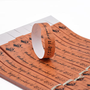 Bracelets de poignet en papier Dupont imprimés sur mesure, jetables, indéchirables, pour Festival, <span class=keywords><strong>billet</strong></span>, pour événement - Product Image 5