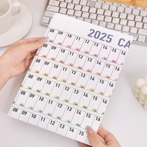 Imoda 2025 calendrier mural coloré de grande taille avec autocollants 365 jours planificateur annuel mémo horaires calendrier planification personnelle - Product Image 3