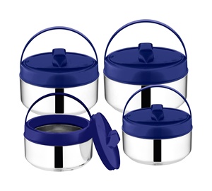 Kitchen Cooking Set High Quality Kitchen Cookware 3pcs 4pcs Stainless Steel Thermos Pot Cooking Pot Set With Handle