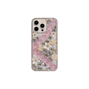Coque de téléphone Bling Flower pour <span class=keywords><strong>iPhone</strong></span> 17 <span class=keywords><strong>Pro</strong></span> Max, <span class=keywords><strong>accessoires</strong></span> de luxe scintillants pour <span class=keywords><strong>iPhone</strong></span> 16 15 14 13 <span class=keywords><strong>12</strong></span> 11 <span class=keywords><strong>Pro</strong></span> Max - Product Image 5