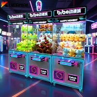 Machine à griffes d'arcade pour peluches, distributeur de petits cadeaux individuels, à monnayeur, version anglaise