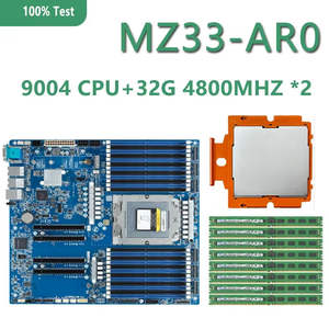 ที่มีประสิทธิภาพสูง MZ33-AR0 REV1.0ใหม่เมนบอร์ดเซิร์ฟเวอร์ E-ATX 32กิกะไบต์ DDR5-4800 RAM SATA อินเตอร์เฟซสำหรับ AMD epyc 9004ชุด - Product Image 2