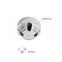 Kamera Mini Tersembunyi Bentuk Detektor Asap WiFi 5MP Deteksi Gerak CMOS Kamera IP Dome Keamanan Rumah Penyimpanan Cloud Grosir