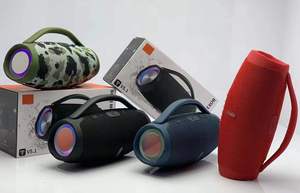 2026 New Trending Products Power Bass RGB Flash Wireless BT Loud Booming Box <b>Speaker</b> <b>Mini</b> Portable - Product Image 5