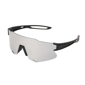 Polarized Cycling Sunglasses Frameless PC Mirror Lenses 100% UV Protection Multi Functional Sports <b>Eyewear</b> - Product Image 5