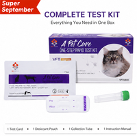 Kits de dépistage rapide du coronavirus félin pour animaux de compagnie, tests vétérinaires rapides pour chats, kits de dépistage rapide du coronavirus félin FCOV