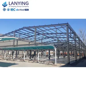 Steel Structure Shopping Mall Prefab 12x12 Buildings Warehouse Prefabricated