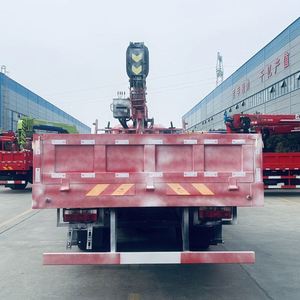 Grue de camion Dongfeng à châssis hydraulique complet, 8 tonnes, flèche télescopique droite à 5 sections - Product Image 4