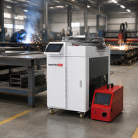 Machine de soudage laser 3000W, équipement de soudage à fibre optique portable, machine industrielle 3 en 1 pour la jonction, la découpe et le nettoyage des métaux