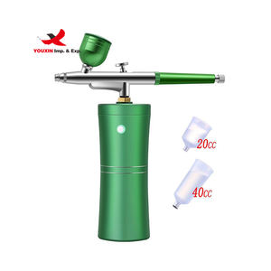 Kit de Compresor de Aire, Pistola de Pintura con Aerógrafo, Aerógrafo para Rostro, Uñas, Arte, Tatuajes, Manualidades, Pasteles, Rociador de Niebla Nano - Product Image 5