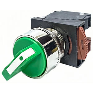 Equipamentos industriais Impermeável 22mm Auto Bloqueio Normal Longo Sharft <span class=keywords><strong>2</strong></span> e <span class=keywords><strong>3</strong></span> Posição Rotary Selector Switch Botão Interruptor - Product Image 1