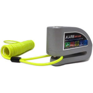 Waterdichte stalen motorfiets-/fietslot met hoge decibel <span class=keywords><strong>alarm</strong></span>, anti-diefstal schijfrem en kabel - Product Image 3