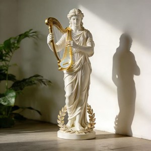 Escultura de Resina del <span class=keywords><strong>Dios</strong></span> del Sol <span class=keywords><strong>Apolo</strong></span> de la Mitología Griega Antigua - Decoración Clásica para el Hogar, Escultura Personalizada Bozhiyi - Product Image 1