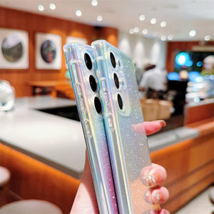 Brillant Bling Caméra Protéger Antichoc Fundas Téléphone étui pour <span class=keywords><strong>samsung</strong></span> S25 S24 S23 Ultra S22 S21 <span class=keywords><strong>Plus</strong></span> FE A16 A56 A34 A13 A26 A53 - Product Image 5