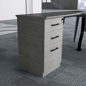 Dernier mobilier de bureau de luxe : Bureau de direction en forme de I, design simple pour cadre supérieur - Product Image 6
