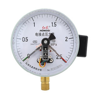 Manómetro de Contacto Eléctrico HONGQI YXC-150 150MM 0.5-2.5MPa Analógico con Asistencia Magnética - Product Image 3