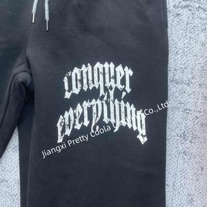 MP592 personalizado 100% algodón pantalones de chándal de pierna ancha para <span class=keywords><strong>mujer</strong></span> logotipo <span class=keywords><strong>roto</strong></span> pantalones de serigrafía casuales para <span class=keywords><strong>mujer</strong></span> - Product Image 3