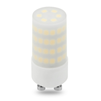 Bombilla LED GU10 de cerámica de alta calidad, 5W, con base GU10, foco regulable sin parpadeo, 110V 220V 230V 120V, RA90+