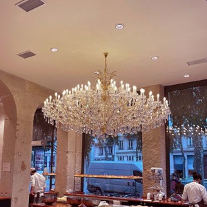 Nuovo <span class=keywords><strong>Lampadario</strong></span> a Sospensione <span class=keywords><strong>Rosa</strong></span> Stile Maria Teresa con Candele per Arredamento di Nozze e Soggiorno, <span class=keywords><strong>Lampadario</strong></span> di Lusso in Cristallo K9 - Product Image 5