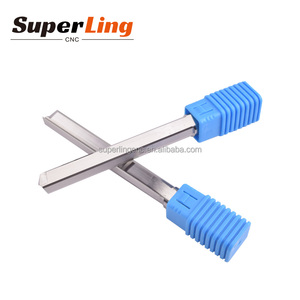 Brocas de herramienta <span class=keywords><strong>Cnc</strong></span> de alta calidad, brocas de enrutador recto de ranura 2F de dos flautas de carburo de 6mm y 8mm para carpintería de molino de extremo - Product Image 2