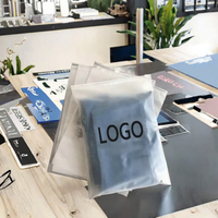 Sacs en plastique personnalisés pour t-shirts, chaussures, vêtements, sacs biodégradables recyclables à fermeture éclair auto-scellante, impression offset