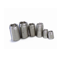 GB24425.2 Zinc Plated Helicoil Wire Thread Repair Insert Sleeve 304 Stainless Steel Conical Wire Thread Inserts for Blind Hole