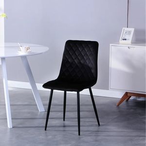 Modern Room Dine Faux Genuine Leather High Back Luxury Industrial Restaurant Kitchen Dining <b>Dinning</b> <b>Chair</b> - Product Image 3
