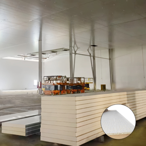 Material de Aislamiento Térmico para Paredes de Edificios, Panel Sándwich de Espuma Fenólica, Núcleo Ignífugo, Panel de Espuma Aislante Acústico para Cámaras Frigoríficas - Product Image 4
