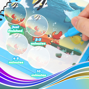 <span class=keywords><strong>Livre</strong></span> <span class=keywords><strong>de</strong></span> dessin à l'eau éducatif magique pour enfants, <span class=keywords><strong>livre</strong></span> <span class=keywords><strong>de</strong></span> <span class=keywords><strong>coloriage</strong></span> à l'eau réutilisable, <span class=keywords><strong>livre</strong></span> <span class=keywords><strong>de</strong></span> peinture à l'eau magique <span class=keywords><strong>lavable</strong></span> DIY - Product Image 6