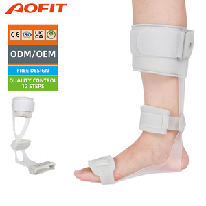 Aofit Medical Orthèse <span class=keywords><strong>Cheville</strong></span>-Pied pour Correction Posturale, Stabilisation du Pied Tombant et Soutien en Rééducation - Product Image 1