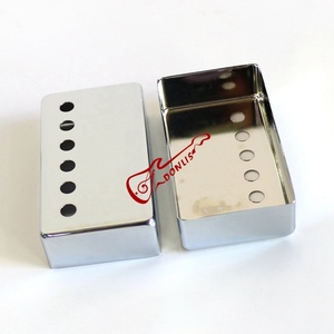 Donlis Cubierta Metálica de Níquel Plata para Pastillas de Guitarra LP de 50/52mm, Venta al por Mayor, para Pastillas Humbucker con Espaciado de 49.2mm - Product Image 3