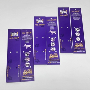 Wholesale Hangers for Dog Harness Dog Collar and Leash Set Cardboard Thick Cards for Pet - Product Image 2