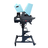 Machine automatique de fabrication de coussinets en papier kraft avec papier plié pour le rembourrage et le remplissage des videurs d'emballage