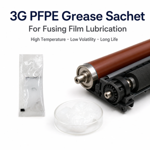 Sachet de graisse PFPE 3G pour la lubrification des films de fusion, haute température, faible volatilité, longue durée de vie - Product Image 1