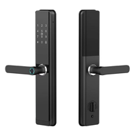 Acier inoxydable SS304 matériel appartement hôtel maison carte numérique clé serrure de porte travail avec G2 passerelle TThotel TTlock encodeur