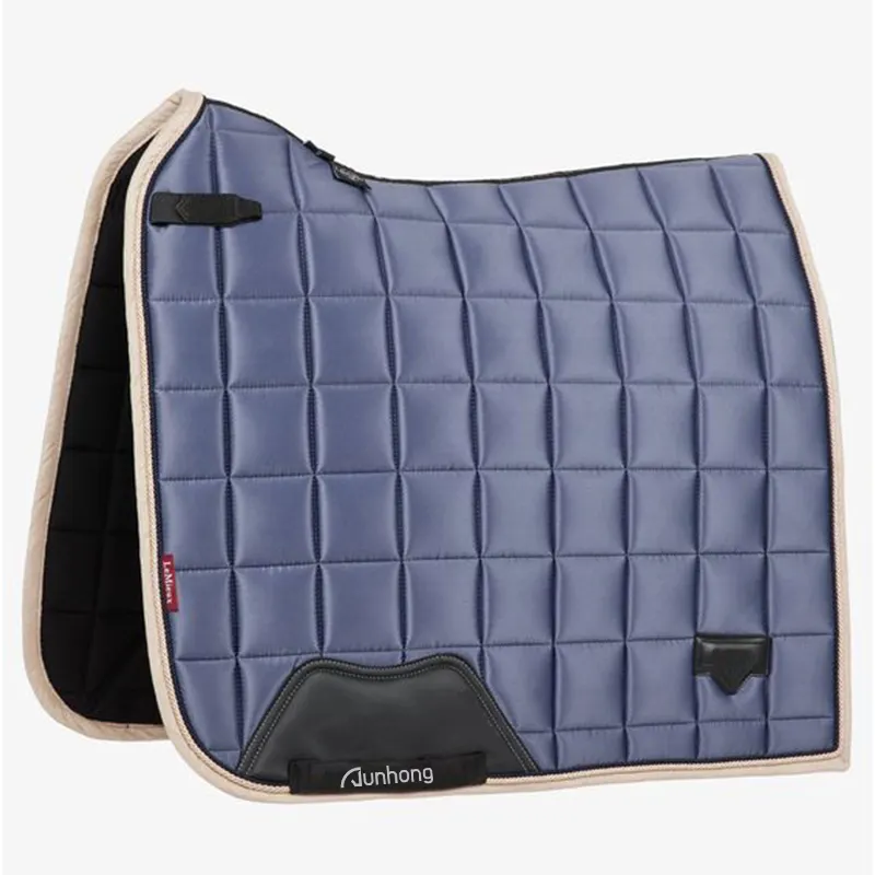 Customizable Saddle Pad with Color  Trim  and Logo Embroidery - Premium Horse Riding Equipment dressage pad