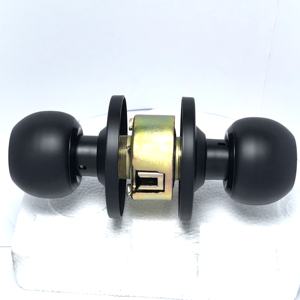 Cerraduras de Alta Calidad para Construcción y Bienes Raíces, Cerraduras Esféricas de Acero Inoxidable con 3 Llaves, Palanca Cuadrada, Botón Redondo - Product Image 3