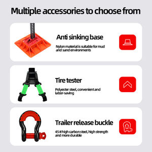 سيارة جديدة على الطرق الوعرة معدات مركبة أعلى-رافعة رافعة قرد تسلق القطب جاك 20in 48in - Product Image 4