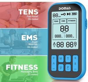 Peralatan terapi fisik Digital denyut rendah pabrik OEM ODM baru 2025 alat pijat bahu atletik otot penghilang nyeri puluhan - Product Image 1